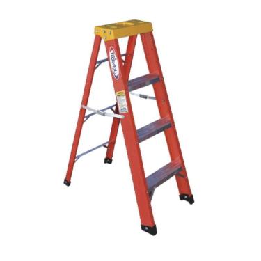 Imagem de Escada Tesoura 1.2M Alumínio/Fibra 4 Degraus Wbertolo Taf 4