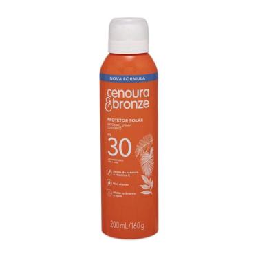 Imagem de Protetor Solar Cenoura Bronze Aerosol FPS 30 200ml - Cenoura e Bronze
