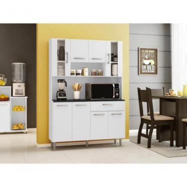 Imagem de Cozinha poliman gabi branco 8 portas 1 gaveta