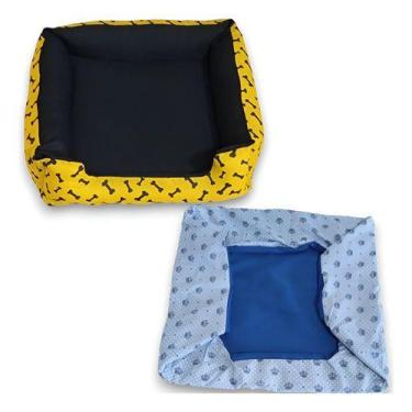 Imagem de Cama De Cachorro E Gato Caminha Pet Com Capa Avulsa 60x60 - GV Enxovai