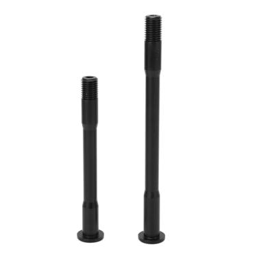 Imagem de Eixos de bicicleta, kit de eixos dianteiros traseiros de alumínio M12 1,5 mm, universal compatível com Mini EBIKE, DIY Ebike