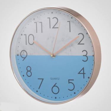 Imagem de Relógio Parede 30cm Moderno Ponteiro Elétrico Simples