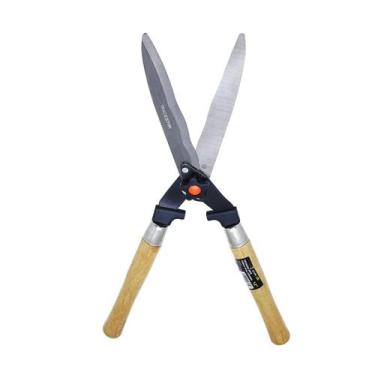 Imagem de Tesoura Jardim 10'' Cabo Madeira Tradestar