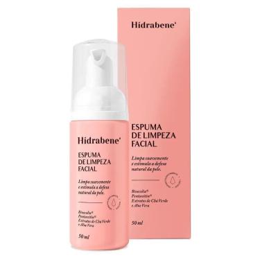 Imagem de Sabonete Espuma de Limpeza Facial Hidrabene 50 mL - Estimula a Defesa Natural da Pele