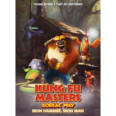 Imagem de Kung Fu Masters Zodiac Way: Iron Hammer Iron Man [DVD]