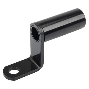 Imagem de BYYINGSUS Compatível com suporte de espelho retrovisor CNC alumínio suporte de extensão de motocicleta adaptador de espelho de motocicleta acessórios de motor (preto)