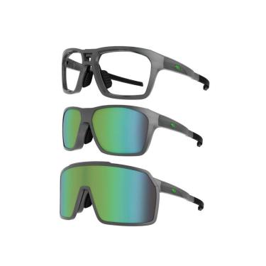 Imagem de Armação hb clip-on presto graphene verde espelho polarizado