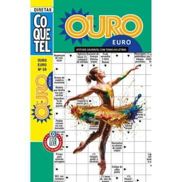 Imagem de Palavras-Cruzadas Diretas Coquetel Ouro Euro 59: Nível Médio
