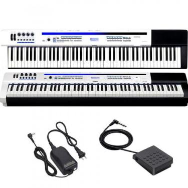 Imagem de Piano Digital Casio Privia PX5S Branco Com Pedal