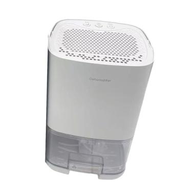 Imagem de Generic Desumidificador silencioso com tomada EU, abajur de cabeceira, luz noturna conveniente de 1000 ml, desligamento automático para armários, salas de, Branco