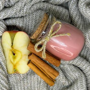 Imagem de Vela Aromática Maçã com Canela 90g - Mão de Cera