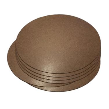 Imagem de Kit com 06 Sousplat Redondo MDF 35 cm para Mesa Posta