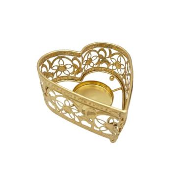 Imagem de Suporte de vela, suporte de cupcake de pilar de ferro, vela moderna, castiçal para festa, mesa de jantar, casamento, castiçais decorativos para casa (11,2 x 6 x 11 cm)