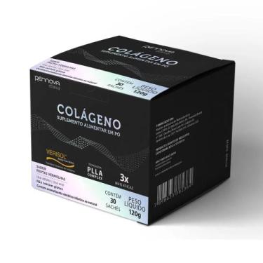 Imagem de Colágeno Elleva Suplemento Alimentar em Pó  30 Sachês - RENNOVA