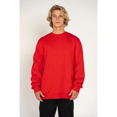 Imagem de Moletom Quiksilver Care Embroidery Vermelho-Vermelho-P-Masculino