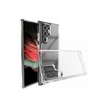 Imagem de Capa para Samsung Galaxy S23 Ultra à Prova de Choque Transparente - Li