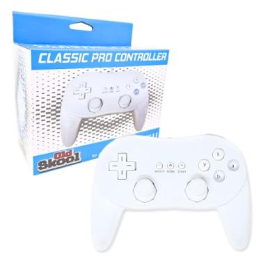 Imagem de Old Skool Wii Classic Pro Controller for Wii and WiiU White