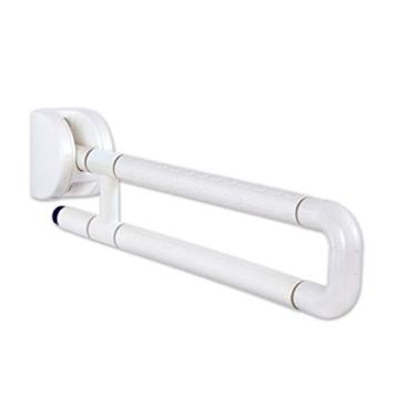 Imagem de Corrimãos de segurança dobráveis para vaso sanitário, barra de apoio dobrável antiderrapante de cobre, barra de apoio dobrável antiderrapante de segurança de cobre com apoio de mão