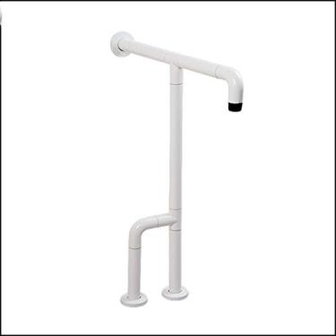 Imagem de Barras de apoio, corrimão de suporte de segurança, barra de roupa de banheiro para deficientes, corrimão de banheiro em forma de T, antiderrapante, suporte de segurança, trilho de mão, antiderrapante