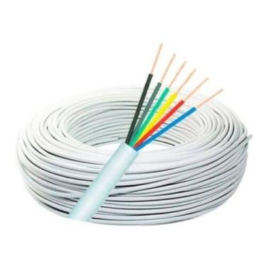 Imagem de Kit 200Mts Cabo Alarme E Interfonia 6 Vias 0,40Mm - New Line Cable