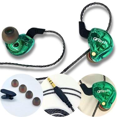 Imagem de Fone In Ear Monitor Retorno De Palco Alta Definição Verde