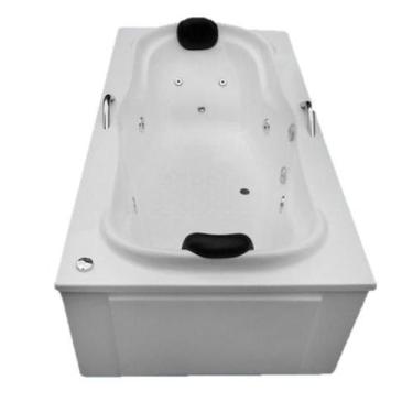 Imagem de Banheira de Hidro Cristais Com Abas Tamanho: 1,79 x 0,90 x 0,42  - Min