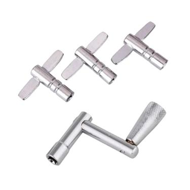 Imagem de Esquirla Afinador de Teclas de Bateria Multifuncional para Percussão de Bumbo Acústico