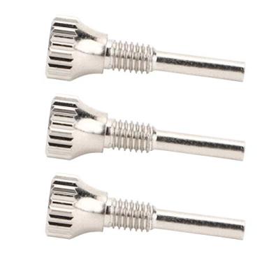 Imagem de RiToEasysports Parafuso para Tubo de Passo de Trompete, Parafuso Antiderrapante de Latão Sustentável 3 para Oficina de Instrumento Musical, Prata e Prata