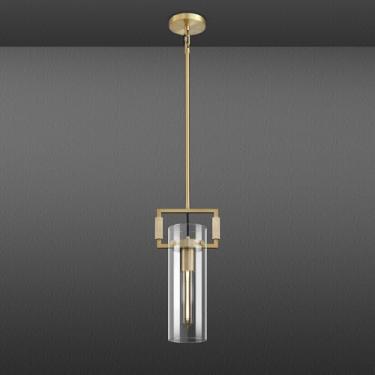 Imagem de YKYQQLT Luminária pendente Mondern Brass Island, luzes pendentes de vidro de 30 cm, luminária pendente de ilha de cozinha dourada, luminária pendente de fazenda, para cozinha, jantar, banheiro, quarto