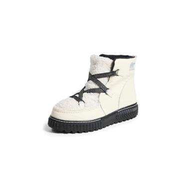 Imagem de Sorel Bota feminina Ona Ave Alpine Lux impermeável para neve, Giz/preto, 37