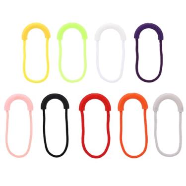 Imagem de 9un Alça Transporte Garrafa Água Compatível com Owala Freesip Twist 18oz 24oz, 7x3cm 9 Cores Alça Transporte Garrafa Água Forte de Material PVC