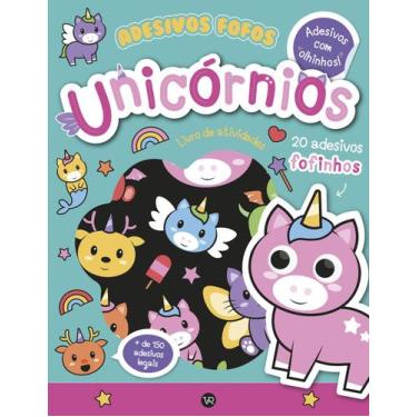 Imagem de Livro - Adesivos Fofos - Unicórnios