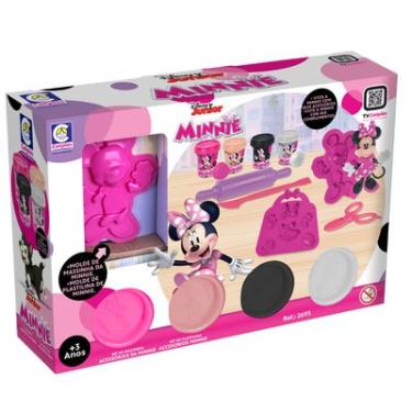 Imagem de KIT DE MASSINHA DISNEY  ACESSORIOS MINIE 2693 - COTIPLAS