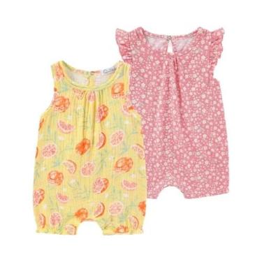 Imagem de Bodies De Cartoon Para Bebês Meninos E Meninas, Conjunto De 2 Peças, M