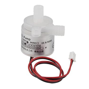 Imagem de Hyuduo 12V Mini Bomba de água DC Sem Escova, Baixo Ruído, Economia de Energia, Opera a água Fria ou Quente, de 20000 Horas de Vida, Ultra-quieta, Ecológica, para Beber, Juicer, Juicer,