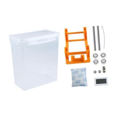 Imagem de KiBcsLic Caixa de secagem para filamento de impressora 3D, acessório para caixa de secagem 5,8 L, fácil instalação, suporte para filamento de impressora 3D,