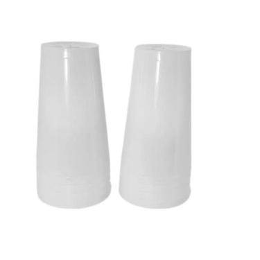 Imagem de Copo acrilico 300ml branco c/10un. - Sertplast