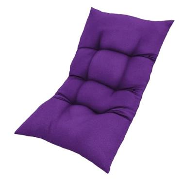 Imagem de Colchonete Futon 120X60 cm Dobrável Enrolável Decorativo Almofada sofá(Roxo)