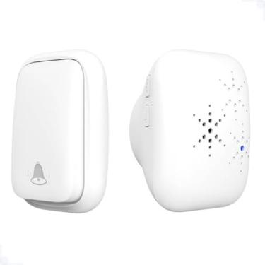 Imagem de Campainha Residencial Sem Fio Resistente A Água 38 Toques 150 Metros de Alcance Resistente à água e poeira