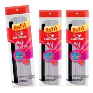 Imagem de 2X Refil Condor Pva Esfregão 3 Unidades