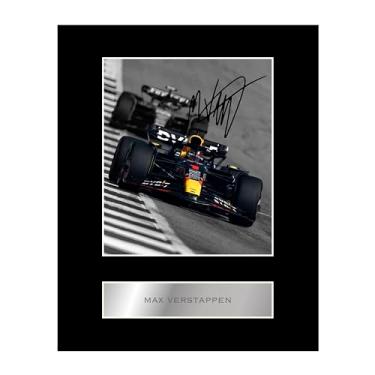 Imagem de Max Verstappen C Pré-Impresso Assinatura Assinada Montado Exibição Foto #22 Impressão Autografada Montagem 25 x 20 cm
