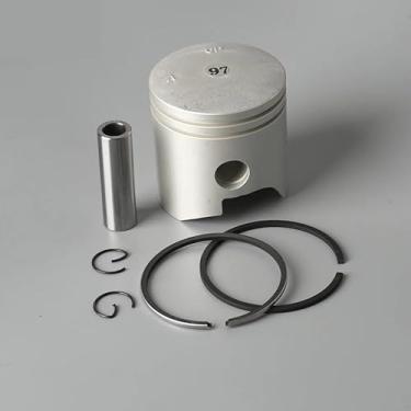 Imagem de Kit de pistão padrão 6E7-11631-00 com anéis de pistão para motores de popa 2T de 9,9 HP e 15 HP das séries 682, 684, 63V e 63W, diâmetro de 56 mm (682-1631-00).