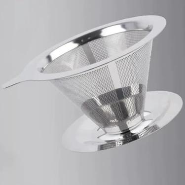 Imagem de Filtro de Café Inox 103 – Peneira Reutilizável, Sustentável e Resistente, Sem Papel
