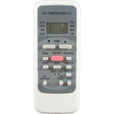 Imagem de Controle Remoto para Ar Midea Electrolux R51M/BG SI07R - WLW MBTECH