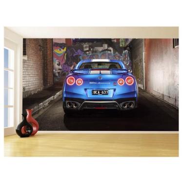 Imagem de Papel De Parede Carro Nissan Gtr Godzilla Jdm 3,5M Car309 - Você Decor