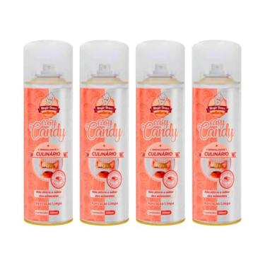 Imagem de MAGIE DOUCE - Kit c/4 Desmoldantes Culinários EASY CANDY 300ml - Não contém Gluten, Não Altera o Sabor