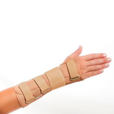Imagem de Órtese Longa para Punho Tala Mercur Mão Esquerda Tamanho G Cor Bege 1 Unidade