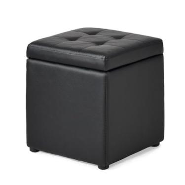 Imagem de uhyOHF Descanso para os pés Banqueta doméstica S banquinho de sofá trocador de porta banco de sapato banco de armazenamento banco de armazenamento de sala de ajuste banco de armazenamento banco de