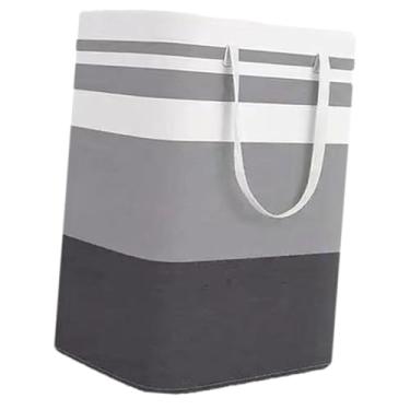 Imagem de Ｂｅｓｇａ Cesto de roupa suja, saco para roupa suja, organizador leve para roupas, cinza, para quarto.