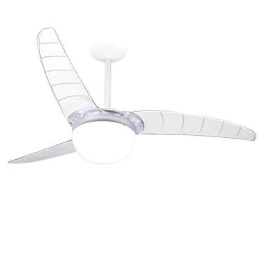 Imagem de Ventilador De Teto Spirit 302 Cristal Lustre Globo Controle Remoto 127V